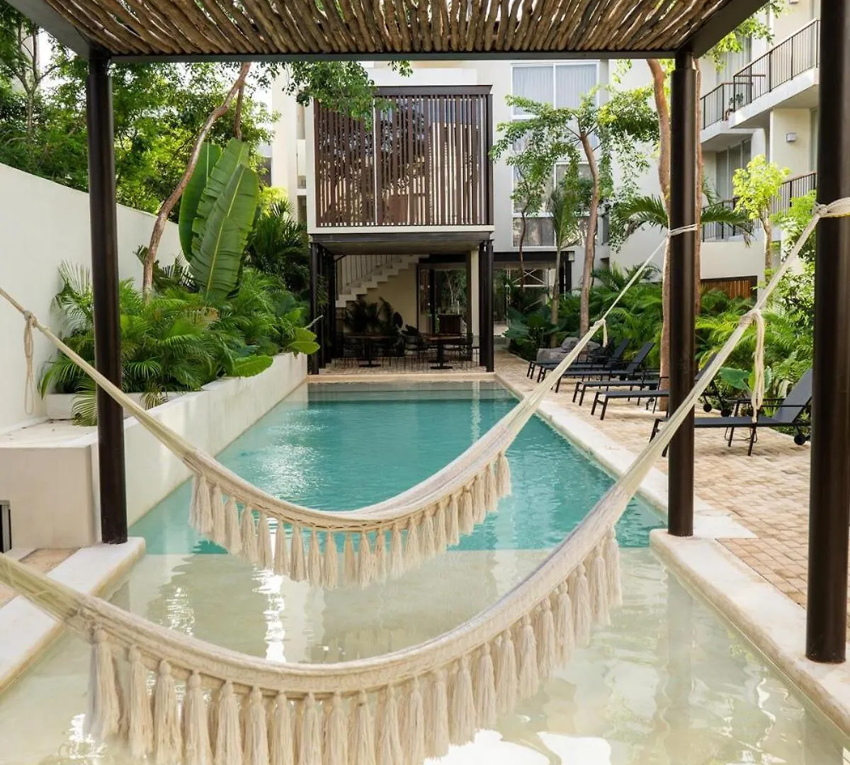 Lejlighed 2 Bedroom Ph At Veleta With Pool Tulum Mexico