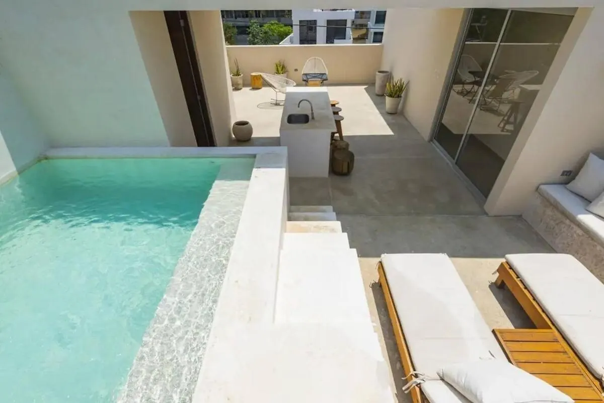 Apartment 2 Bedroom Ph At Veleta With Pool Tulum Mexico
